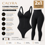 2 Bodys Modeladores + Calza Push Up CALYRA de Regalo