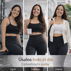 Pack 3x1 — Leggings con Faja Modeladora | CALYRA