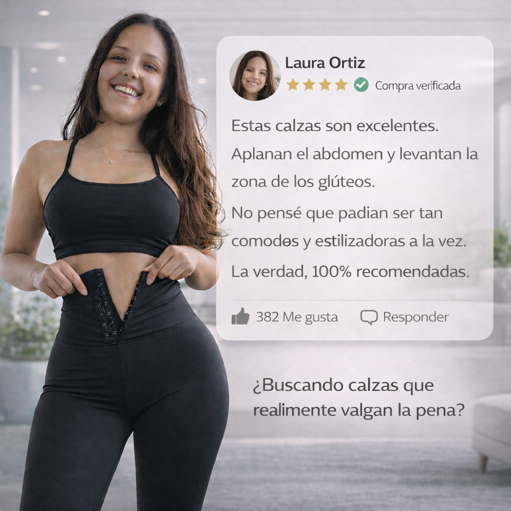 Pack 3x1 — Leggings con Faja Modeladora | CALYRA
