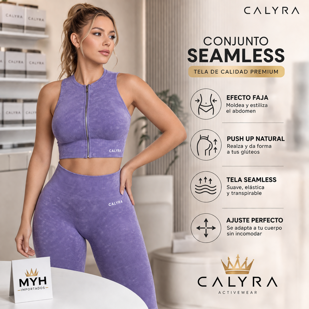 🔥 CONJUNTO FITNESS CALYRA – SENTITE SEGURA DESDE EL PRIMER MINUTO