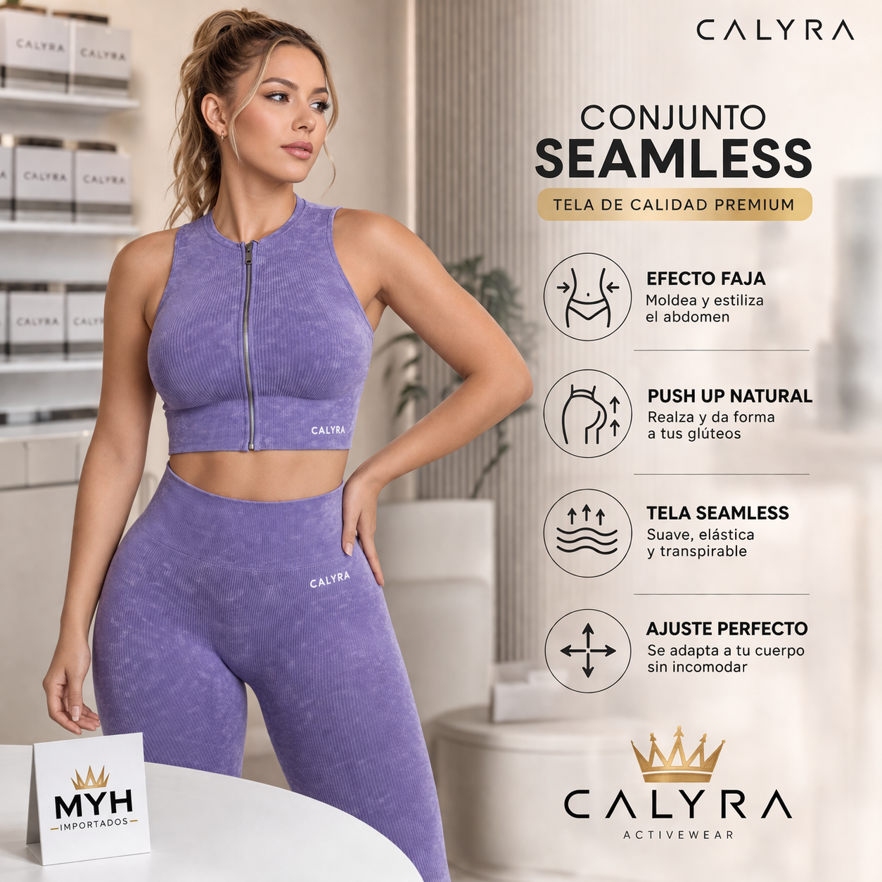 🔥 CONJUNTO FITNESS CALYRA – SENTITE SEGURA DESDE EL PRIMER MINUTO