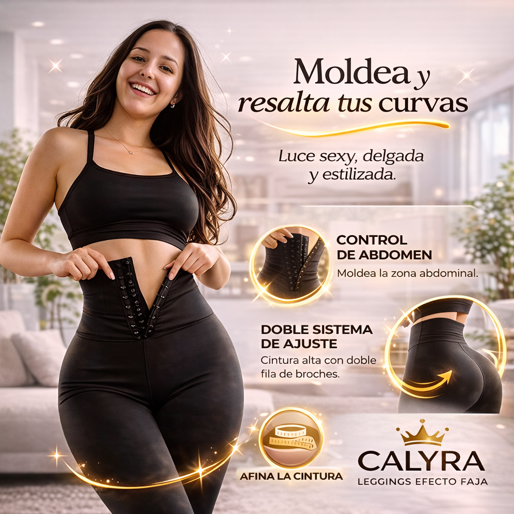 Pack 3x1 — Leggings con Faja Modeladora | CALYRA