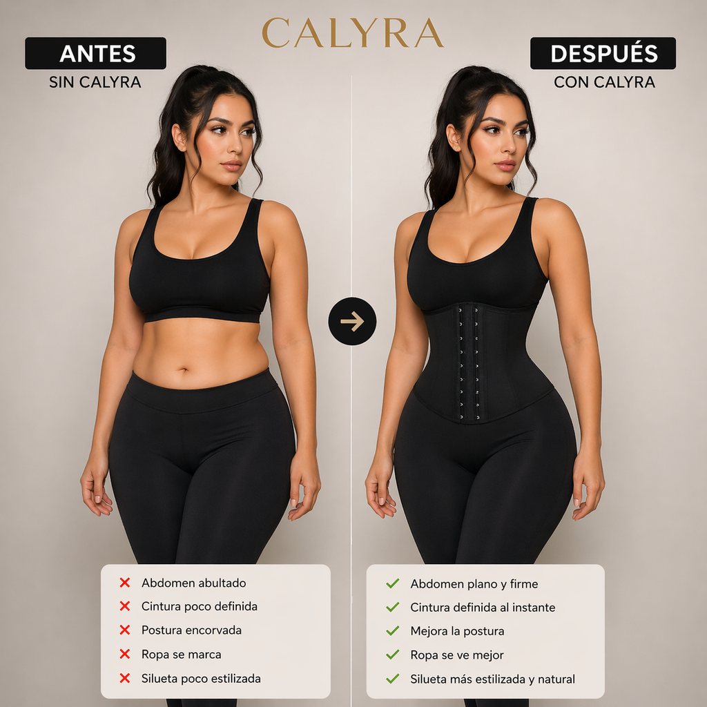 2 Bodys Modeladores + Calza Push Up CALYRA de Regalo