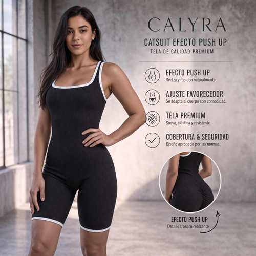 CATSUIT PUSH UP CALYRA – MOLDEÁ TODO TU CUERPO EN UNA SOLA PRENDA